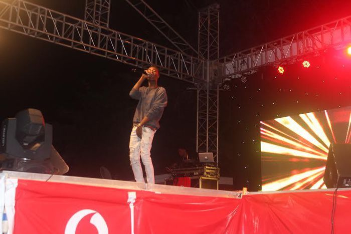 Rapkimilist rocks at Vodafone Homowo Bash