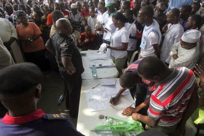 Ballot counting process in an election