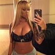 American model, Amber Rose, rocks brand new look