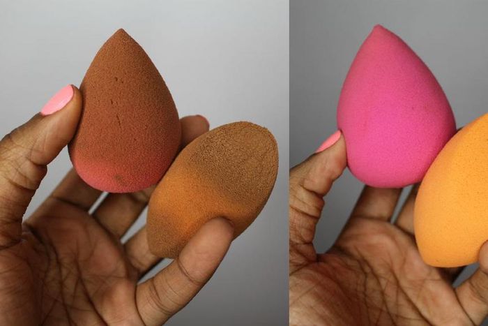 Beauty blenders should be cleaned often