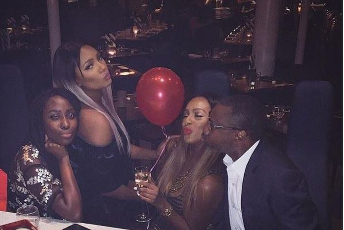 Femi Otedola and daughters DJ Cuppy, Temi Otedola