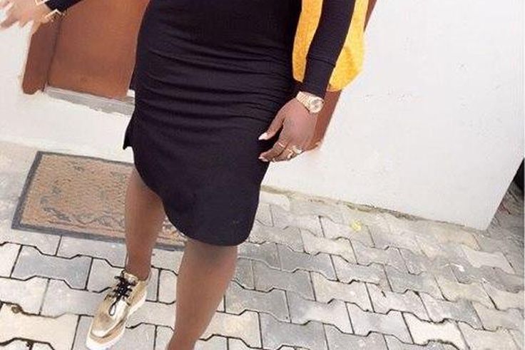 Tiwa Savage shows off post baby body