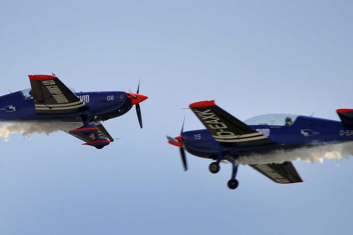 Planes collide in Slovakia air show rehearsal, seven dead