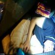 This desperate Moroccan  migrant was discovered by Spanish police in the spare wheel well 