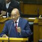 South African President Jacob Zuma speaks during his State of the Nation address at the opening of parliament in Cape Town February 12, 2015. REUTERS/Rodger Bosch/Pool