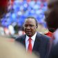 Kenya's President Uhuru Kenyatta attends the country's Mashujaa Day (Heroes' Day) celebrations at the Nyayo National Stadium in Nairobi, October 20, 2015. REUTERS/Noor Khamis