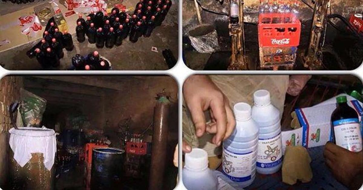 See photos of fake Coca Cola being produced that has gone viral | Pulse ...