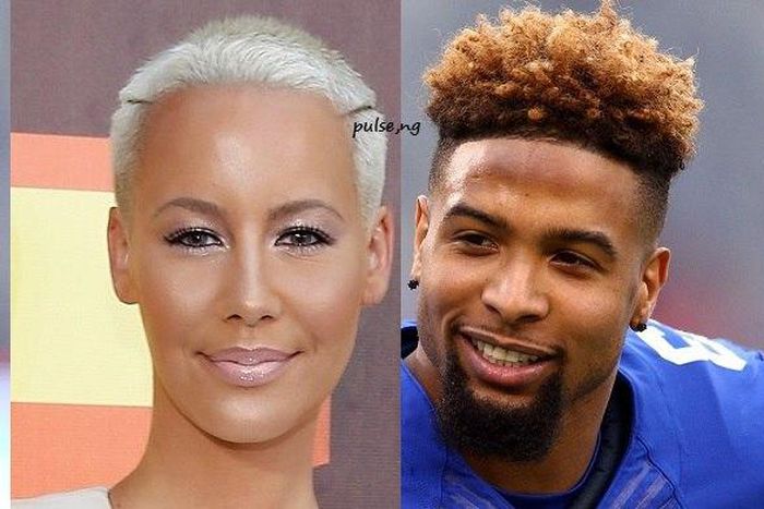 Amber Rose and Odell Beckham