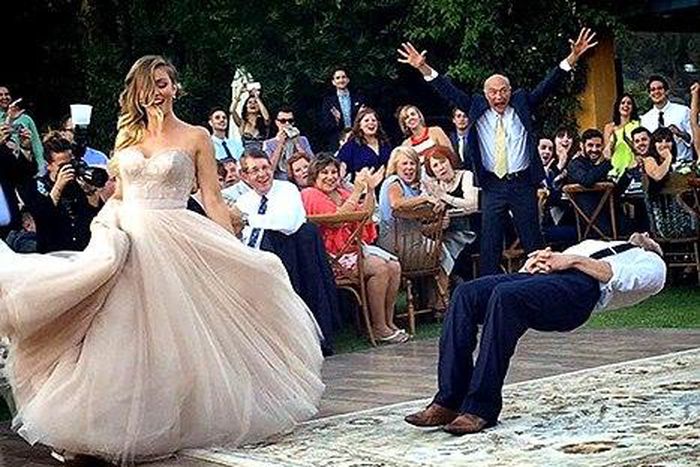 Magician, Justin Willman suspended himself in the air during his wedding to photographer, Jillian Sipkins