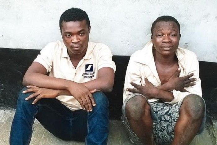 The suspects, Yusuf lawal and Taju Alabi