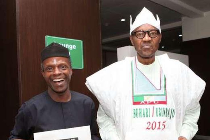 Nigeria's President Buhari and Vice-President Osinbajo declare assets