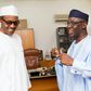 Buhari receives Bakare after the APC presidential victory