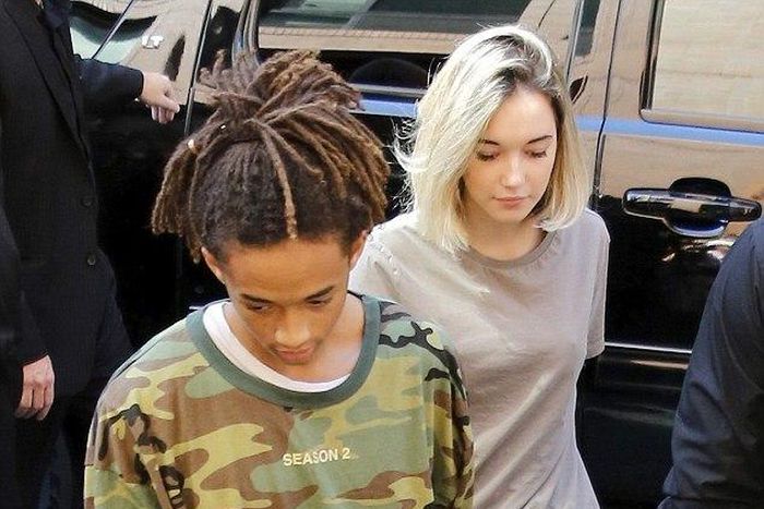 Jaden Smith and Sarah Snyder heading to Kanye West's NYFW show