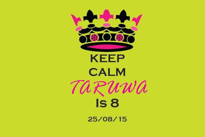 Taruwa Is 8!