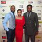OC Ukeje, Weruche Opia at the London Premier of When Love Happens