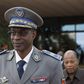 Coup leader, General Gilbert Diendere arrives at the airport to greet Senegal's President Macky Sall and Benin's President Thomas Boni Yayi in Ouagadougou, Burkina Faso, September 18, 2015. REUTERS/Joe Penney