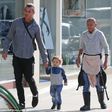 Gavin Rossdale spotted with son and older nanny