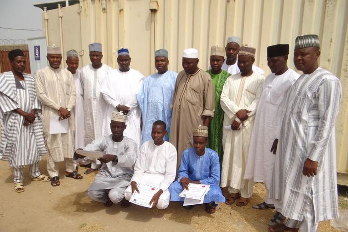 Pictures from the prize presentation.