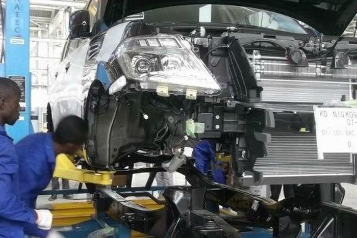 Assembly of Nissan vehicles in Nigeria