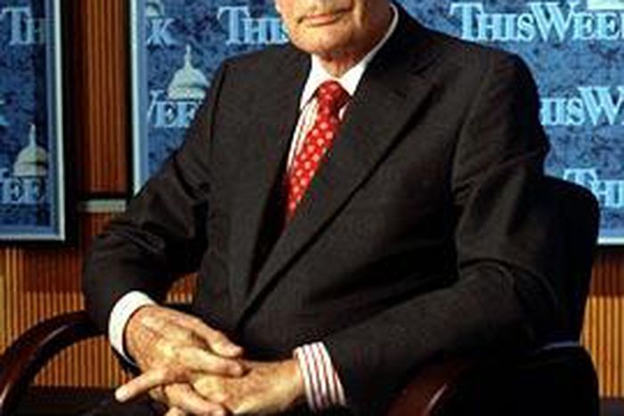 David Brinkley was an American newscaster for NBC and ABC in a career lasting from 1943 to 1997.