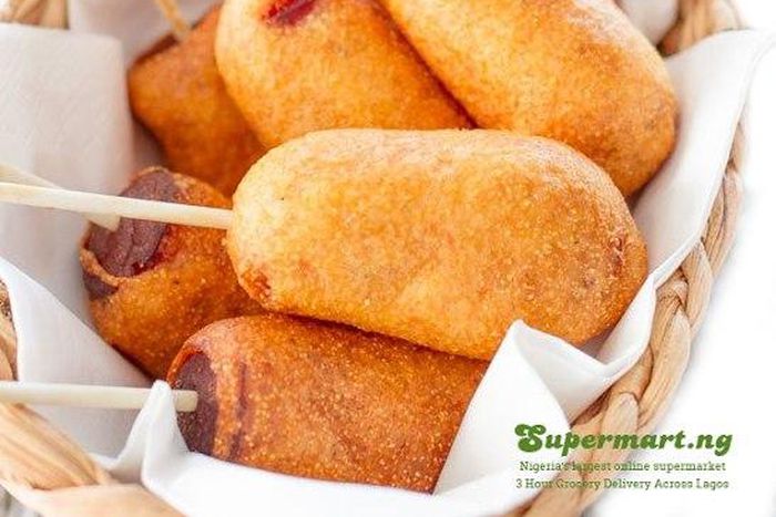 Hot Dog Cornmeal Mini lollipop