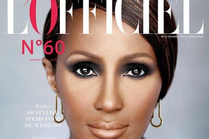 Iman for L'Officiel Netherlands