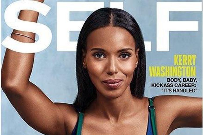 Kerry Washington covers SELF magazine September 2015