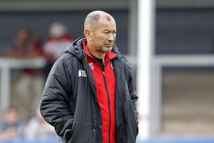 Japan Coach Eddie Jones before the match, September 05, 2015. Reuters / Ian Smith