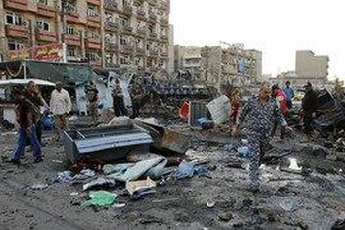 Bomb attacks near mosque south of Baghdad kill 9