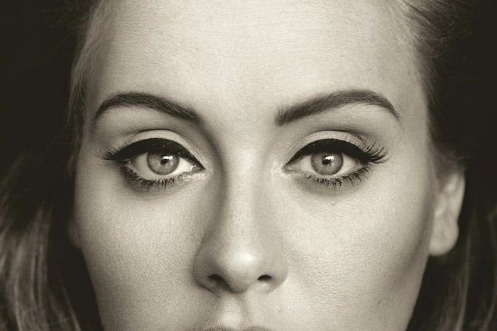 Adele's cover art for sophomore album '25'