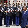 Congo's Republic President Denis Sassou-Nguesso arrives for a meeting at the Elysee Palace in Paris, France, July 7, 2015. REUTERS/Pascal Rossignol