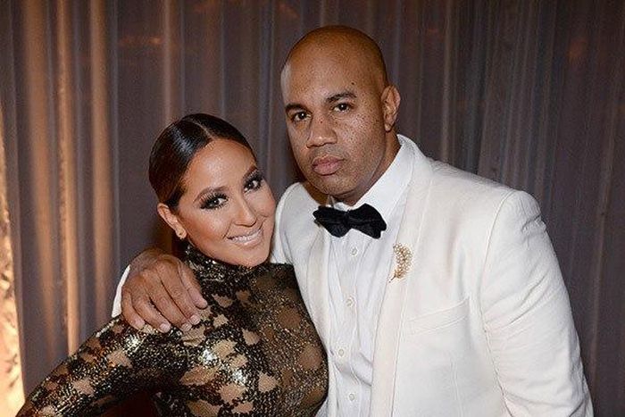 Adrienne Bailon and Lenny Santiago