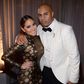 Adrienne Bailon and Lenny Santiago