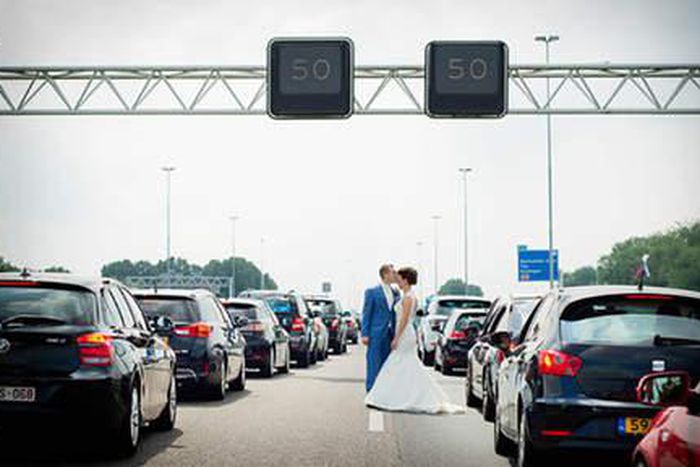 What a location for a wedding! And it was for Gerald Tree and Joanita already the best day of their lives.