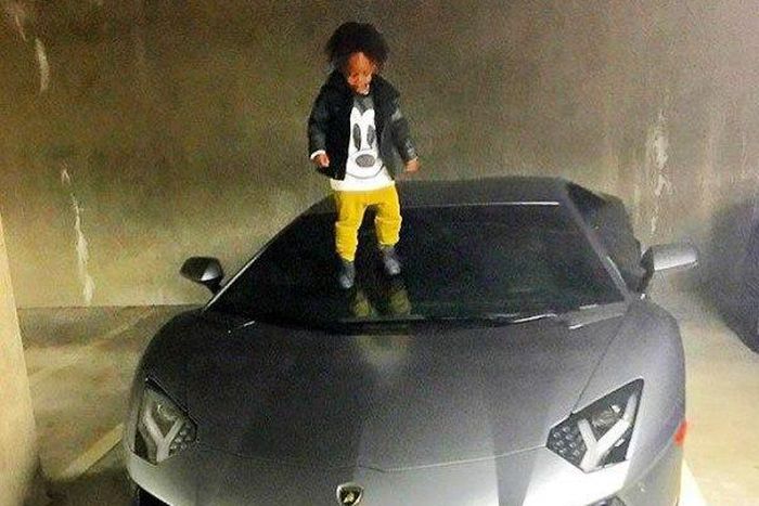 Obafemi Martins' Lamborghini Aventador