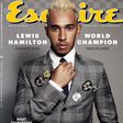 Lewis Hamilton on the cover of Esquire middle east