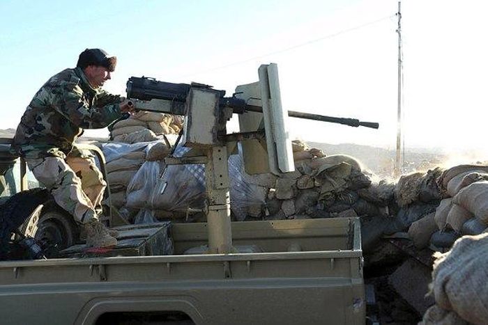 Kurdish forces say Islamic State "defeated and on the run" in Sinjar