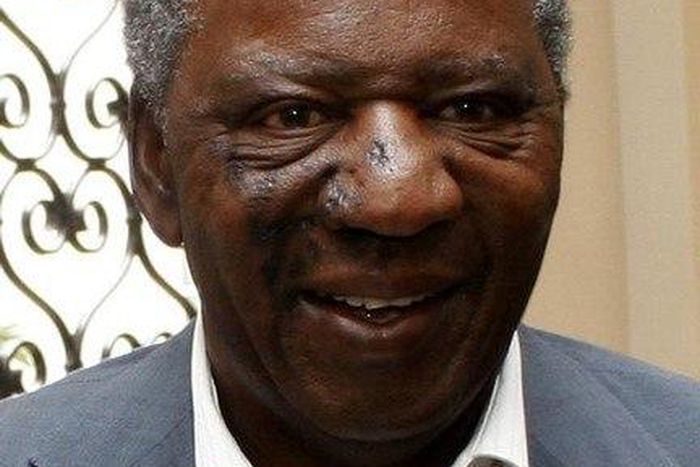 Zambia's Finance Minister Alexander Chikwanda   at the State House in the capital Lusaka in a file photo.    REUTERS/Mackson Wasamunu