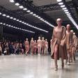 Kanye West's Yeezy Spring 2015 R-T-W presentation at the 2015 New York Fashion Week
