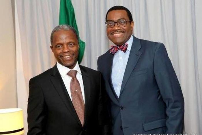 Vice President, Yemi Osinbajo attends inauguration of former Agriculture Minister, Akinwunmi Adesina as the 8th President of the African Development Bank (AfDB)