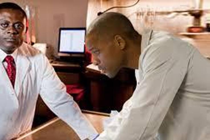 Smith plays the role of a Nigerian Doctor in the film.