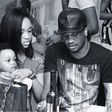 Paul Okoye with his wife Anita and son Andre