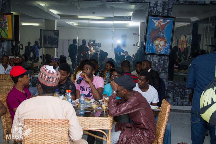 Friends and family at the pre-launch of Stag Bistro