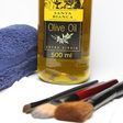 brushes and olive oil