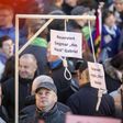 Germany investigates mock gallows for Merkel at anti-Islam rally