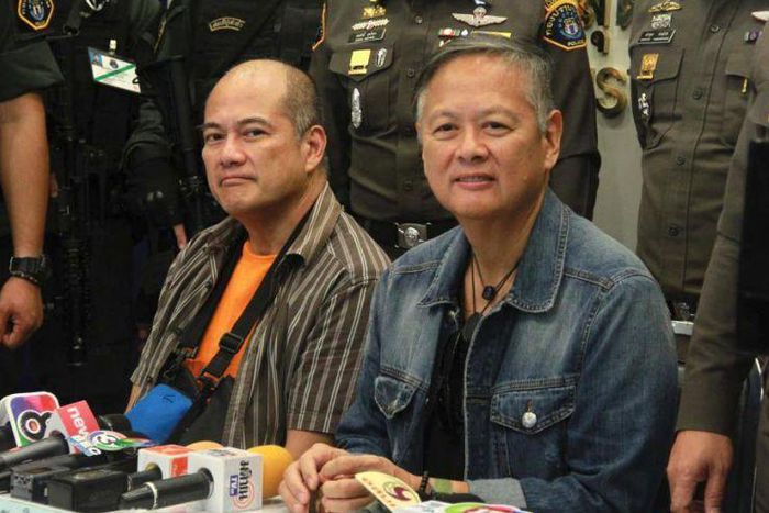 Thai police arrest ex-Philippine governor, brother wanted for murder