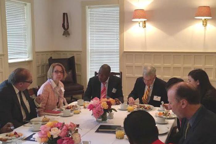 Former President, Goodluck Jonathan in the United States of America