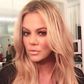 Reality star, Khloe Kardashian, rocking blonder shade of hair