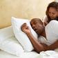 Snoring happens when you can't move air freely through your nose and throat during sleep