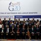 Finance and labour ministers gather for a group photo of the G20 Joint Meeting of Finance and Labour Ministers in Ankara, Turkey, September 4, 2015.  REUTERS/Umit Bektas